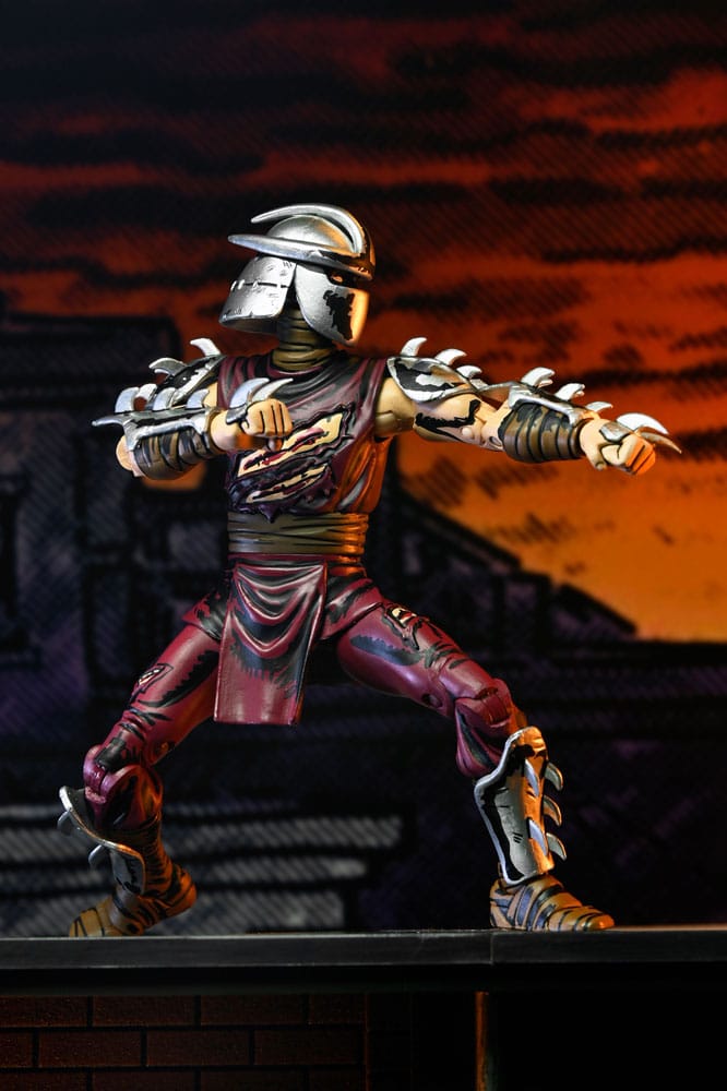 Teenage Mutant Ninja Turtles Actionfigur: Slagen Shredder 18 cm NECA