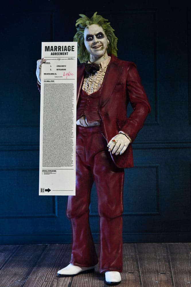 Beetlejuice Beetlejuice Action Figur Ultimate "Red Tuxedo" Beetlejuice 18 cm NECA