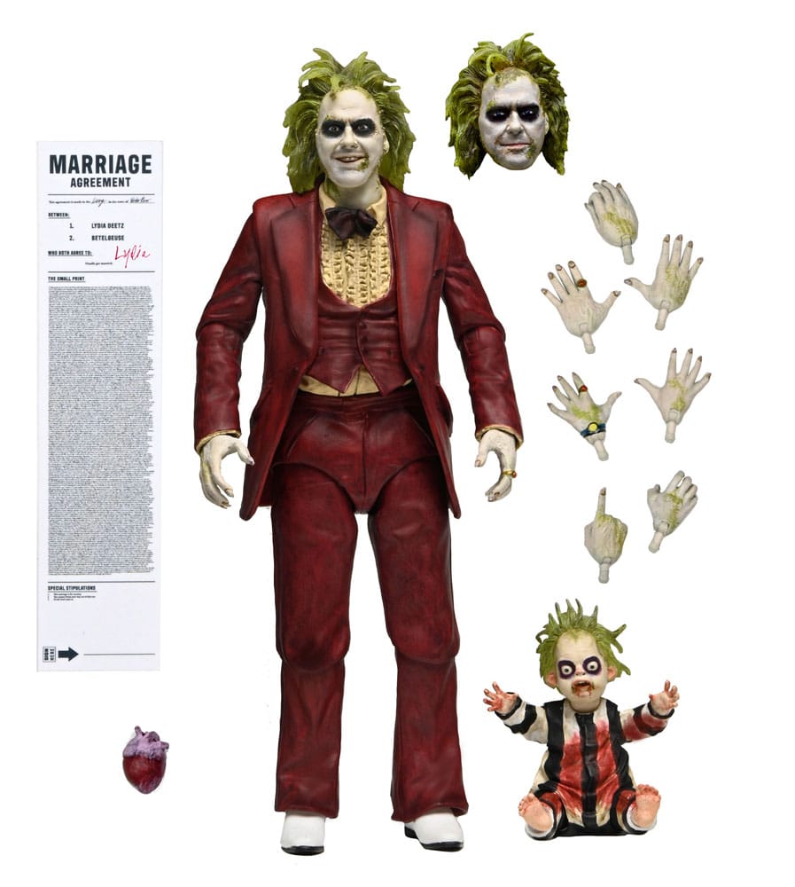 Beetlejuice Beetlejuice Action Figur Ultimate "Red Tuxedo" Beetlejuice 18 cm NECA