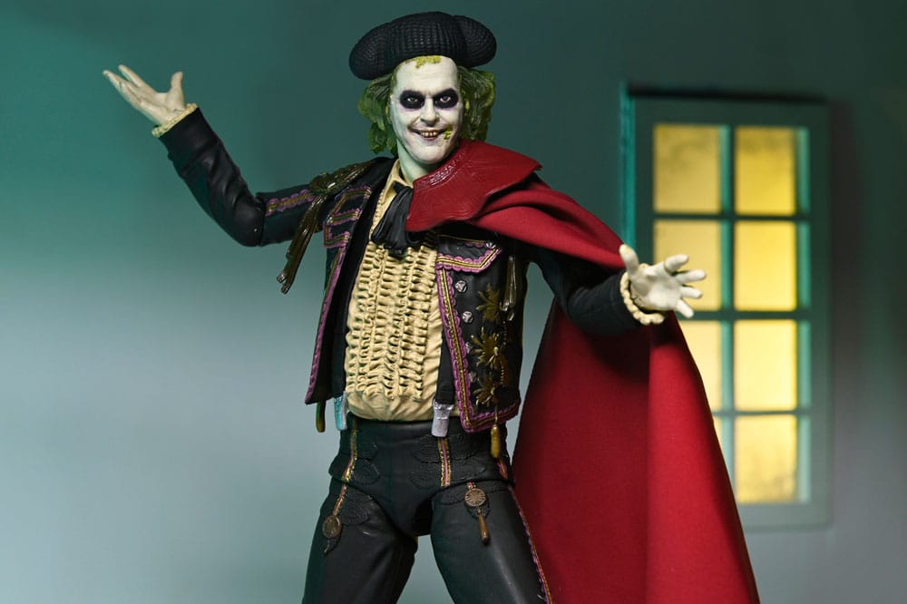 Beetlejuice Beetlejuice Action Figur 2 Pack Ultimate "Matador" Beetlejuice och Sandorm 18 cm NECA