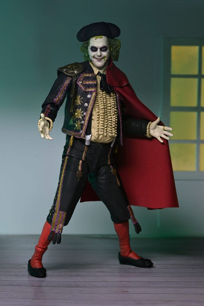 Beetlejuice Beetlejuice Action Figur 2 Pack Ultimate "Matador" Beetlejuice och Sandorm 18 cm NECA