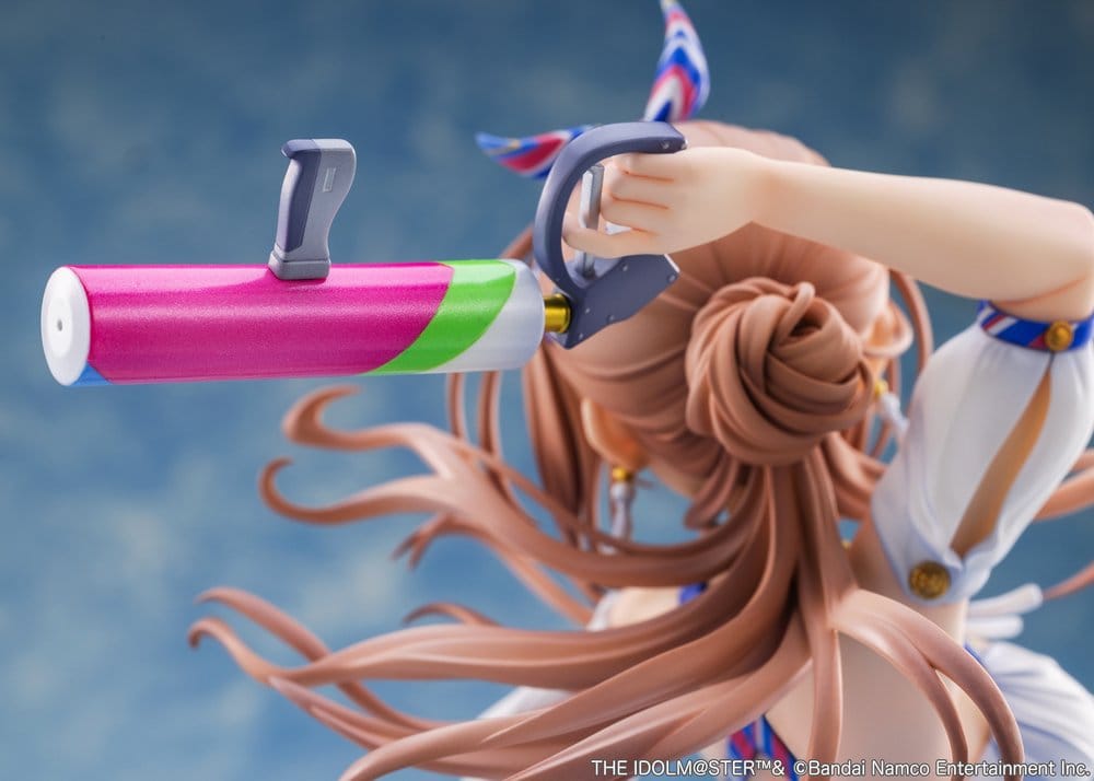 The Idolmaster Gakuen PVC-figur 1/7 Himesaki Rinami Kimi to Semi Blue Ver. med bonus 27 cm