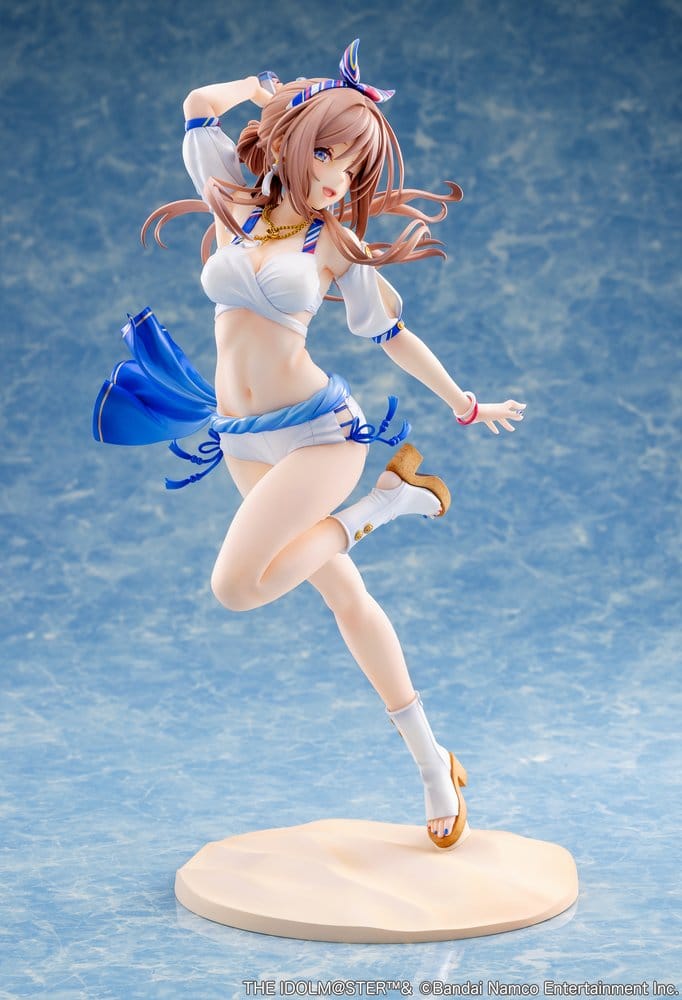 The Idolmaster Gakuen PVC-figur i skala 1/7 Himesaki Rinami Kimi to Semi Blue Ver. 27 cm