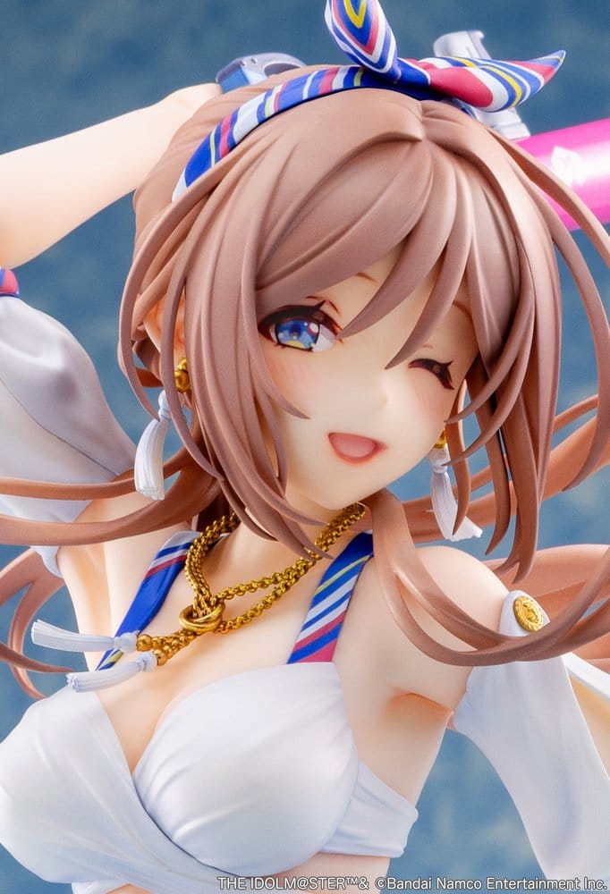 The Idolmaster Gakuen PVC-figur i skala 1/7 Himesaki Rinami Kimi to Semi Blue Ver. 27 cm