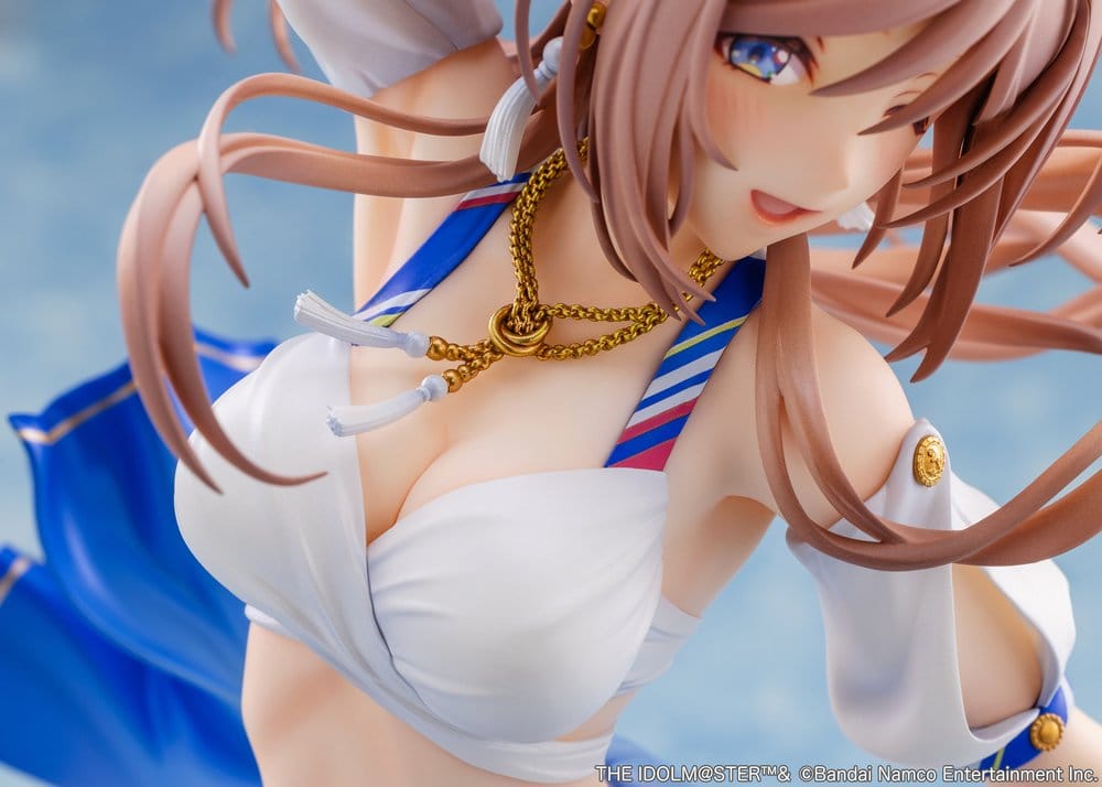 The Idolmaster Gakuen PVC-figur i skala 1/7 Himesaki Rinami Kimi to Semi Blue Ver. 27 cm
