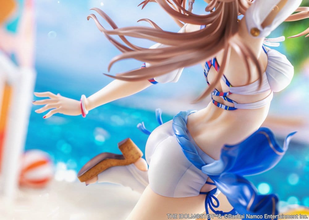 The Idolmaster Gakuen PVC-figur i skala 1/7 Himesaki Rinami Kimi to Semi Blue Ver. 27 cm