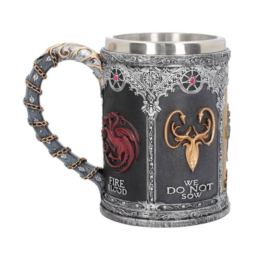Game of Thrones Tankard Sigil – Officiell och Handmålad Nemesis Now