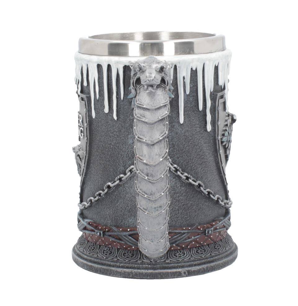 Game of Thrones Tankard Stark - Officiell och Handmålad Nemesis Now
