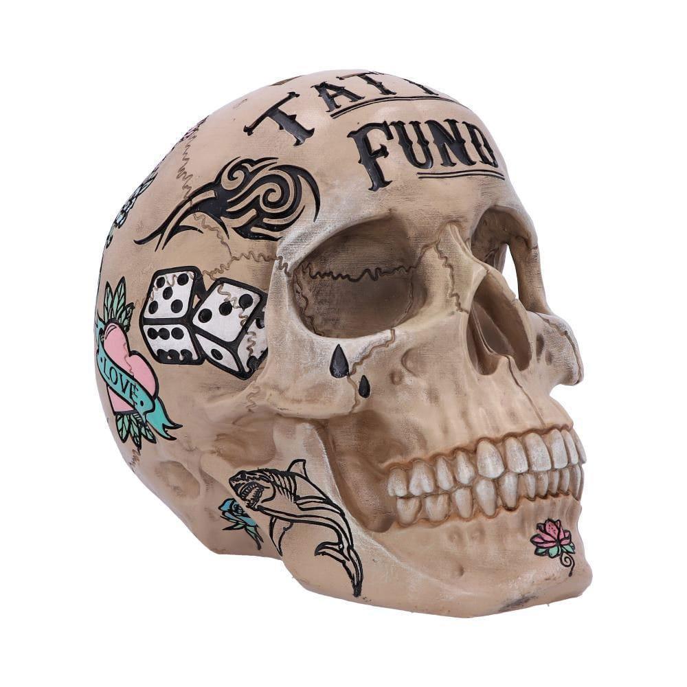 Skull Tattoo Coin Bank