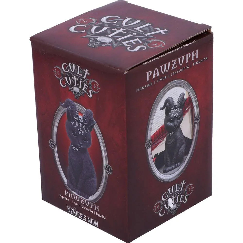 Cult Cuties Figur Pawzuph 11 cm - Handmålad Kattfigur Nemesis Now