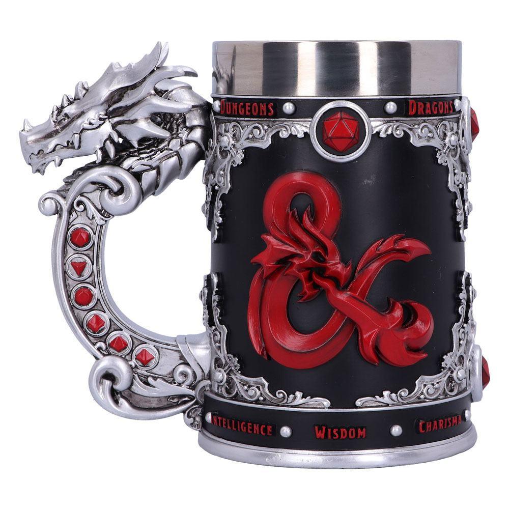 Dungeons & Dragons Tankard med Logo Nemesis Now