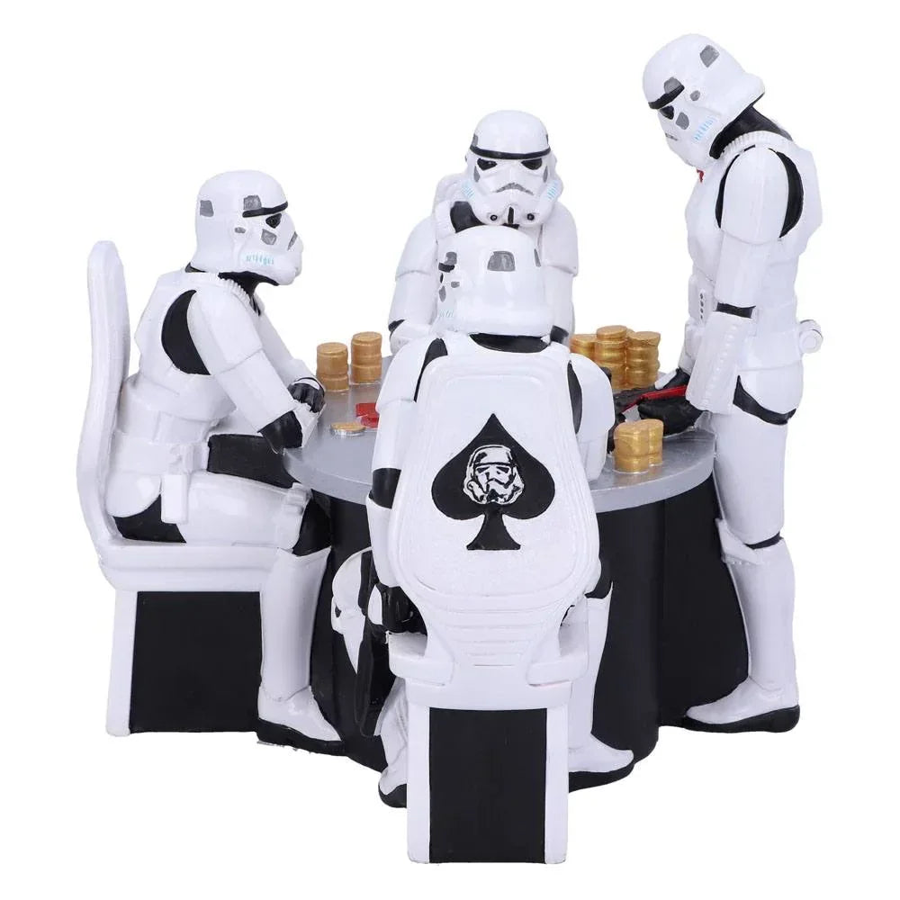 Star Wars Diorama Stormtrooper Poker Face 18 cm Nemesis Now