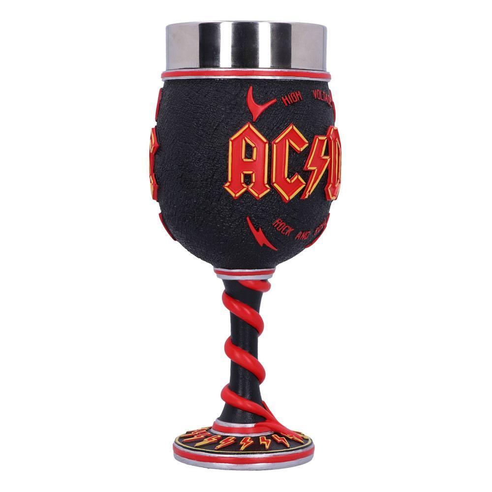 ACDC Goblet High Voltage - Officiell Handmålad Nemesis Now
