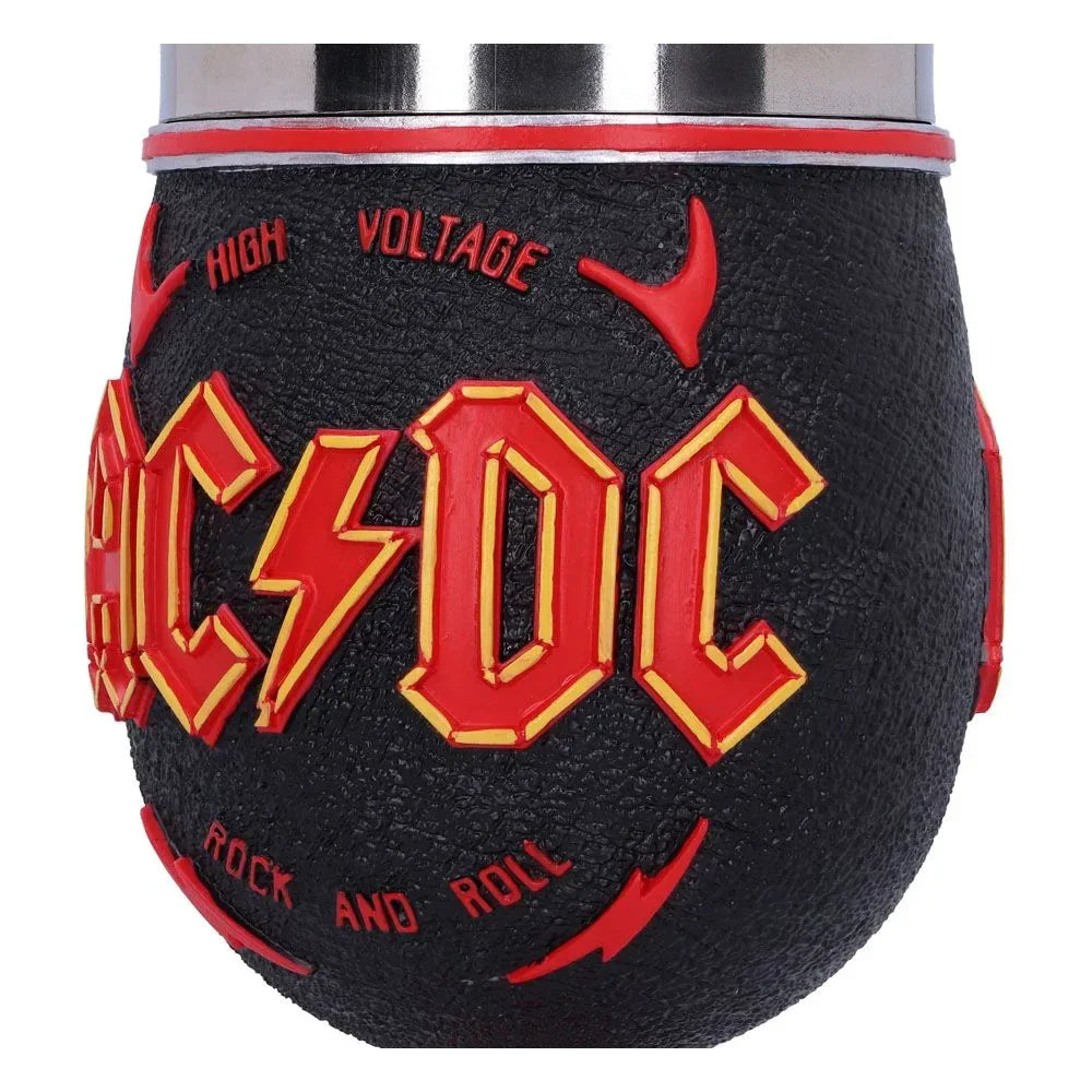 ACDC Goblet High Voltage - Officiell Handmålad Nemesis Now
