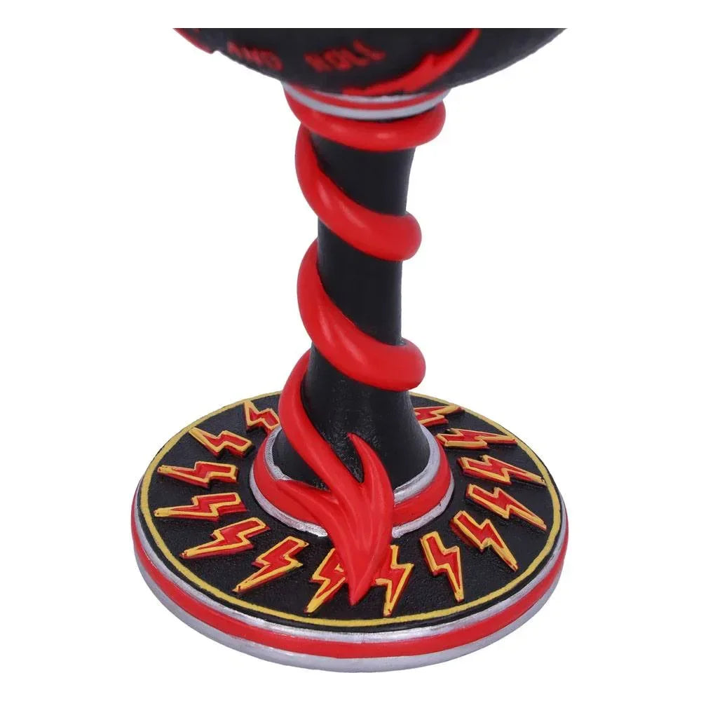 ACDC Goblet High Voltage - Officiell Handmålad Nemesis Now