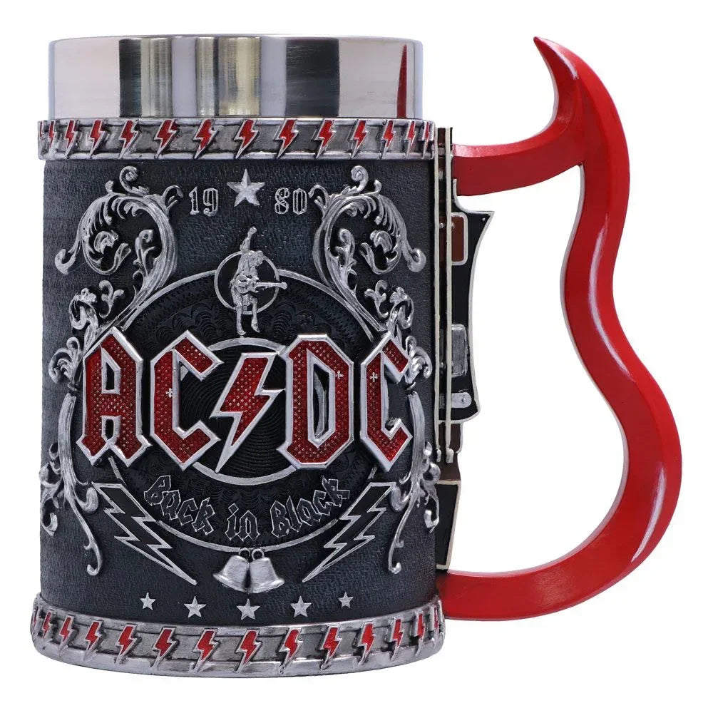 ACDC Tankard Back In Black - Officiellt Licensierad Nemesis Now
