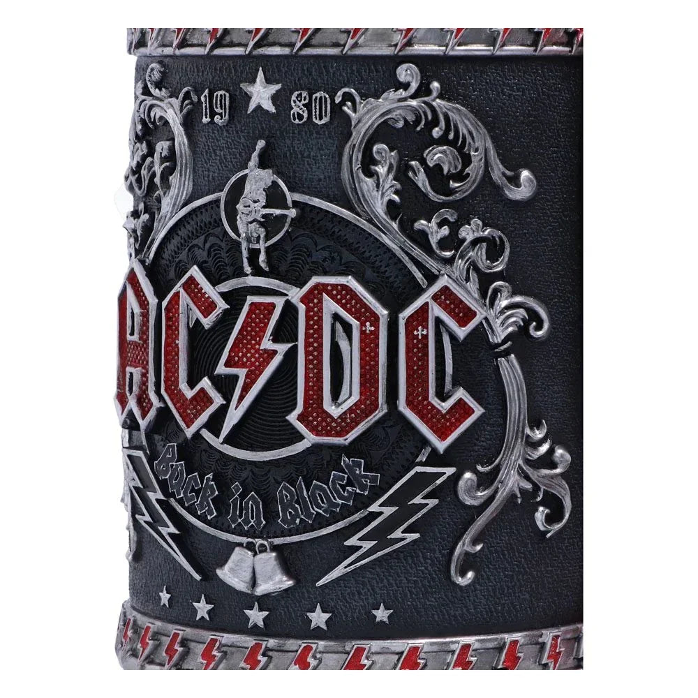 ACDC Tankard Back In Black - Officiellt Licensierad Nemesis Now