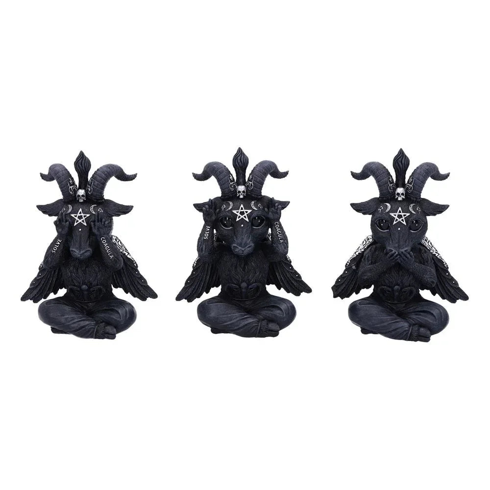 Cult Cuties Figur: Tre Visdoms Baphoboo 13 cm Nemesis Now