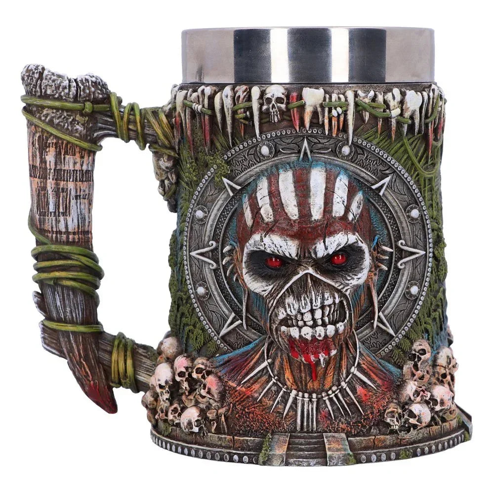 Iron Maiden Tankard Book Of Souls - Officiell och Handmålad Nemesis Now