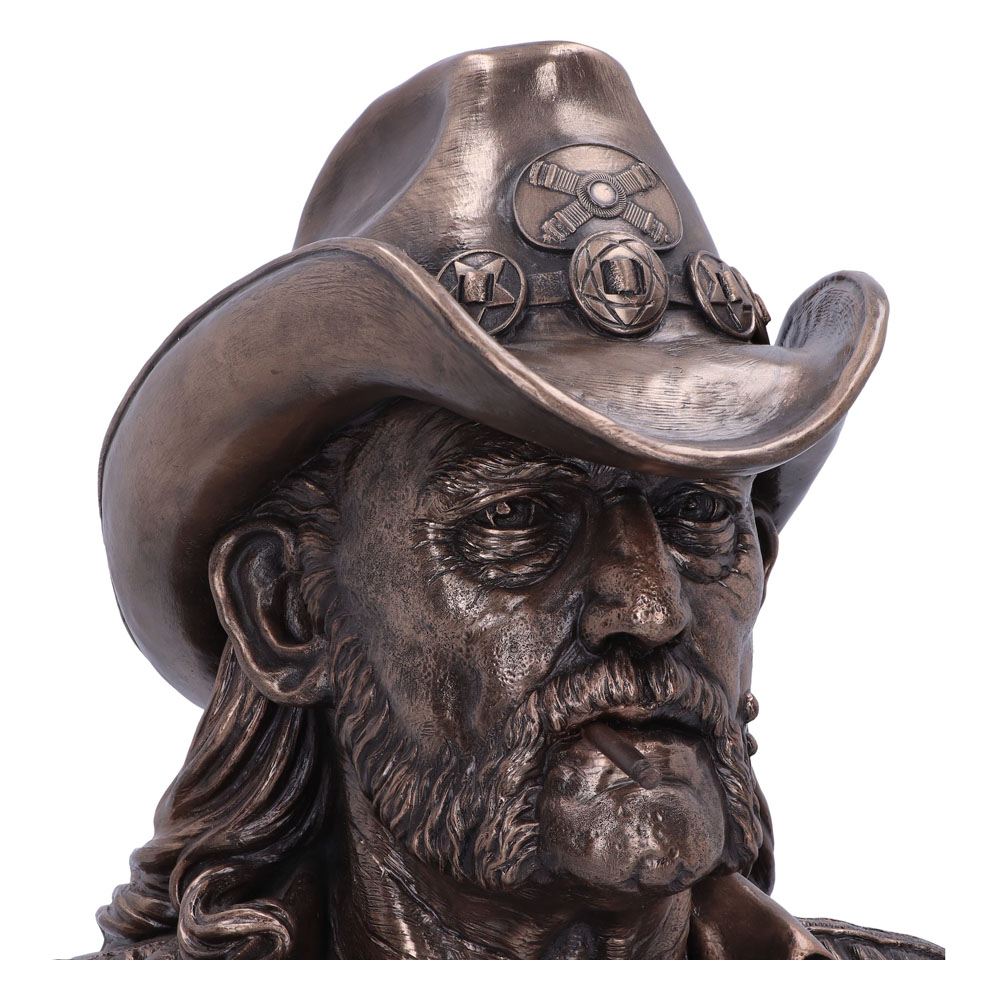 Motorhead Bust Lemmy 35 cm - Handmålad Samlarfigur Nemesis Now