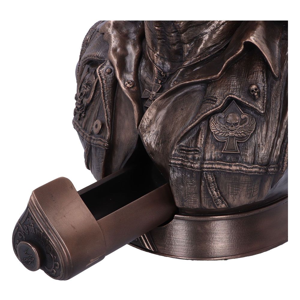 Motorhead Bust Lemmy 35 cm - Handmålad Samlarfigur Nemesis Now