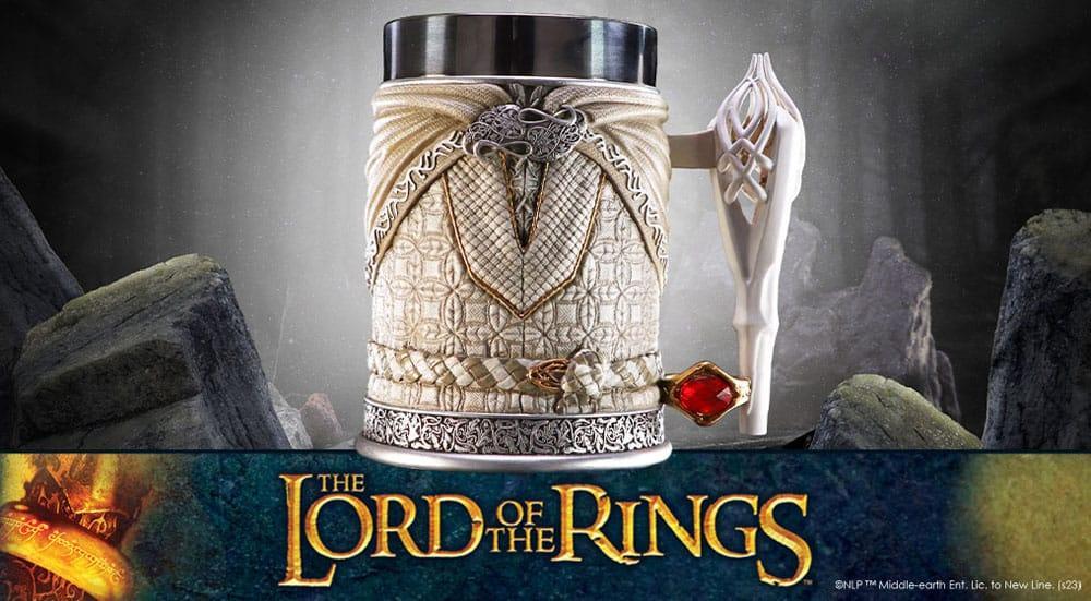 Lord of the Rings Tankard Gandalf the White 15 cm Nemesis Now