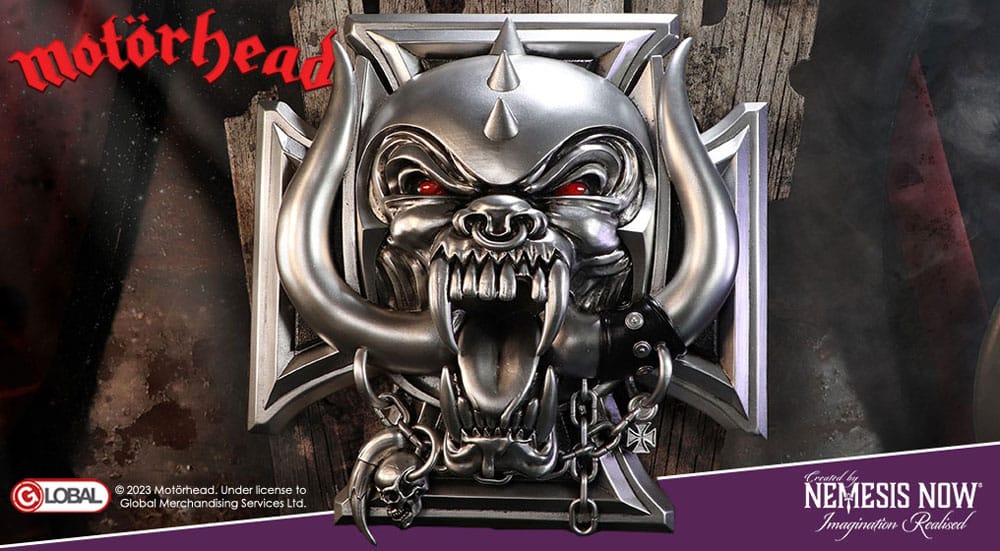 Motorhead Plaque Warpig 30 cm Nemesis Now