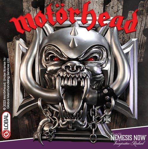 Motorhead Plaque Warpig 30 cm Nemesis Now