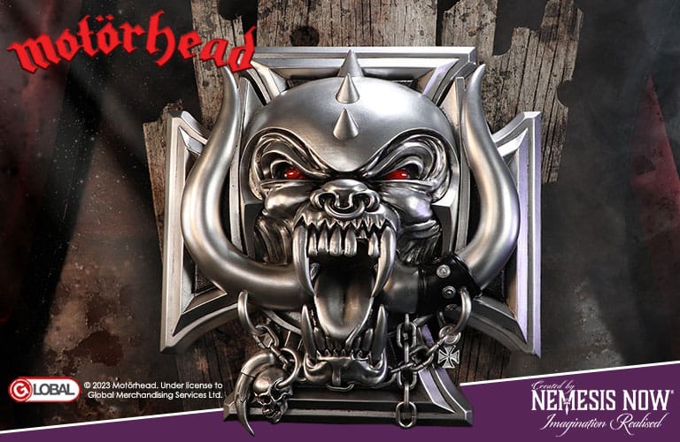 Motorhead Plaque Warpig 30 cm Nemesis Now