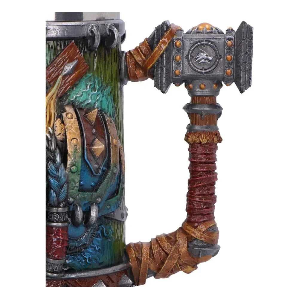 World of Warcraft Thrall Tankard 17 cm Nemesis Now