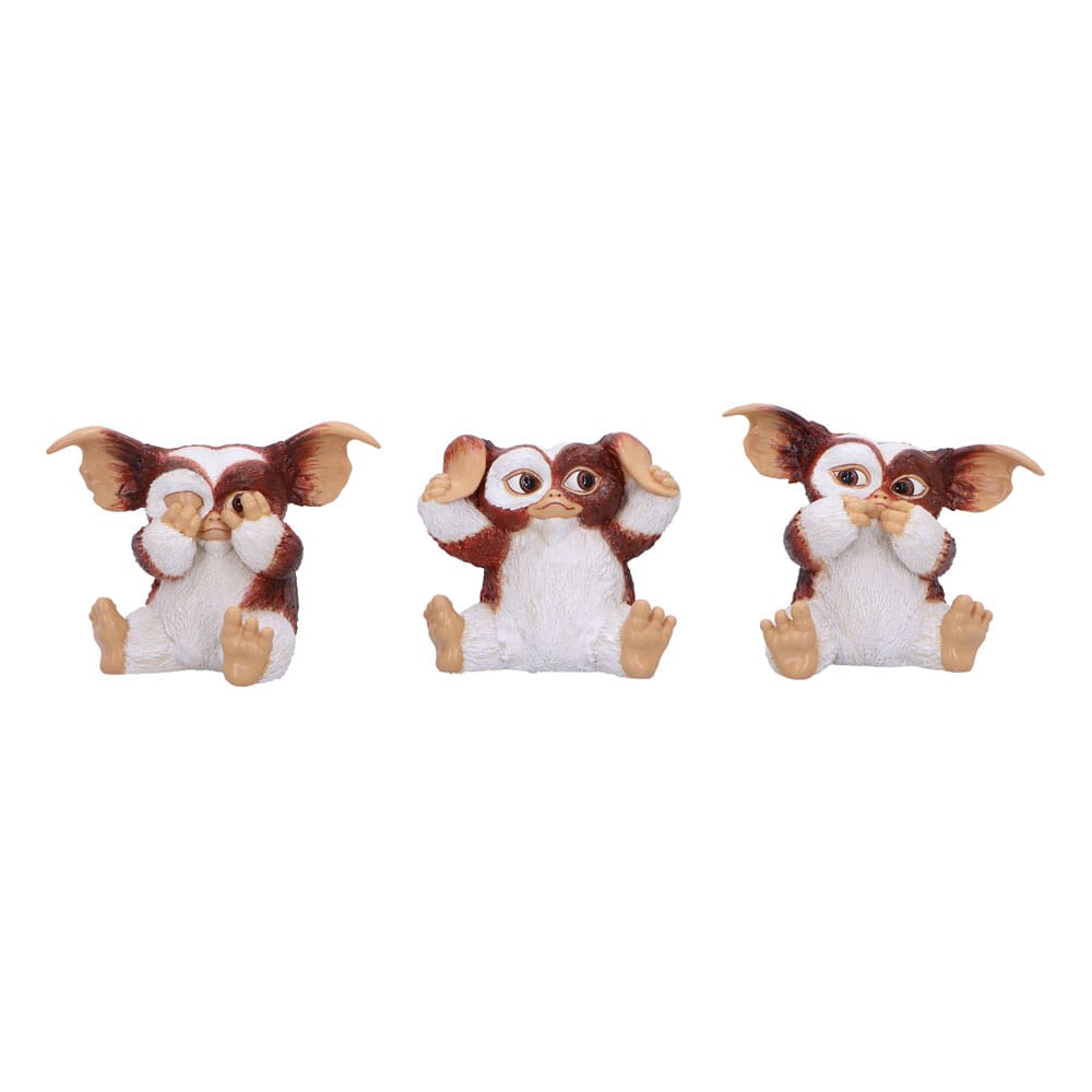 Gremlins Figures 3-Pack: Three Wise Gizmo 8 cm Nemesis Now