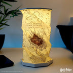Harry Potter Fällbar Lampa Marauders Karta 15 cm Nemesis Now