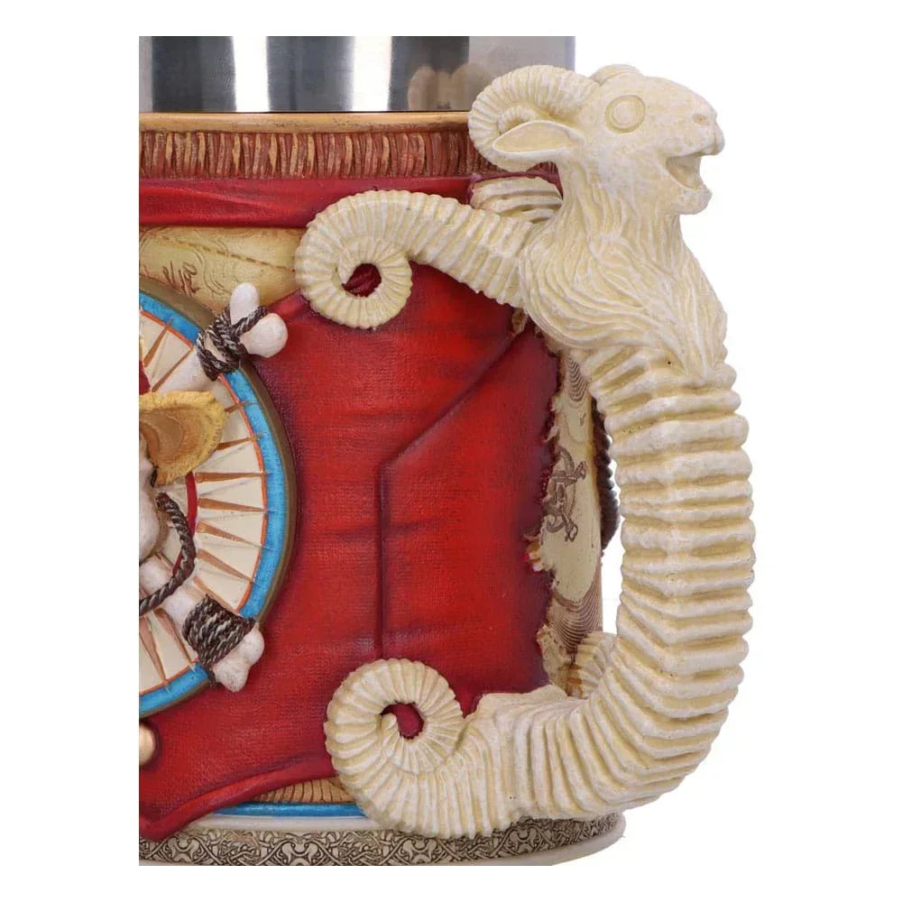One Piece Tankard Luffy 17 cm – Officiell och Handmålad Nemesis Now
