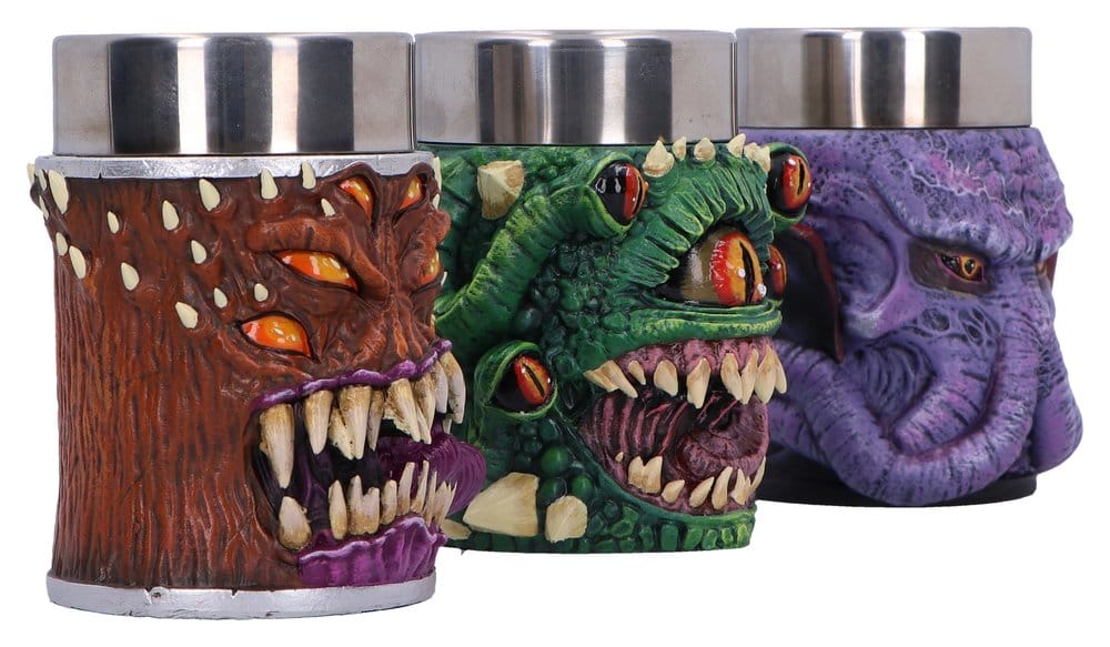 Dungeons & Dragons Set med 3 Mini-krus Mini Monster 9 cm