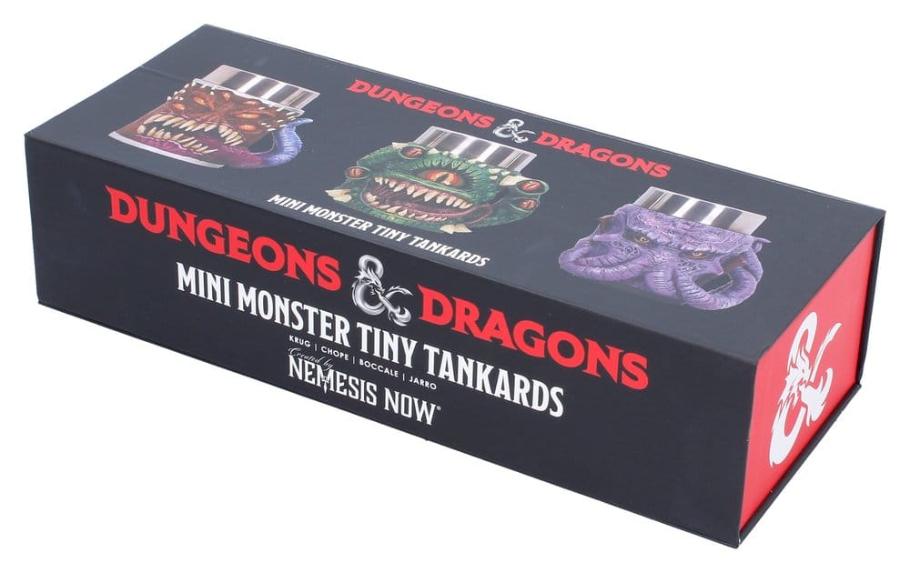 Dungeons & Dragons Set med 3 Mini-krus Mini Monster 9 cm