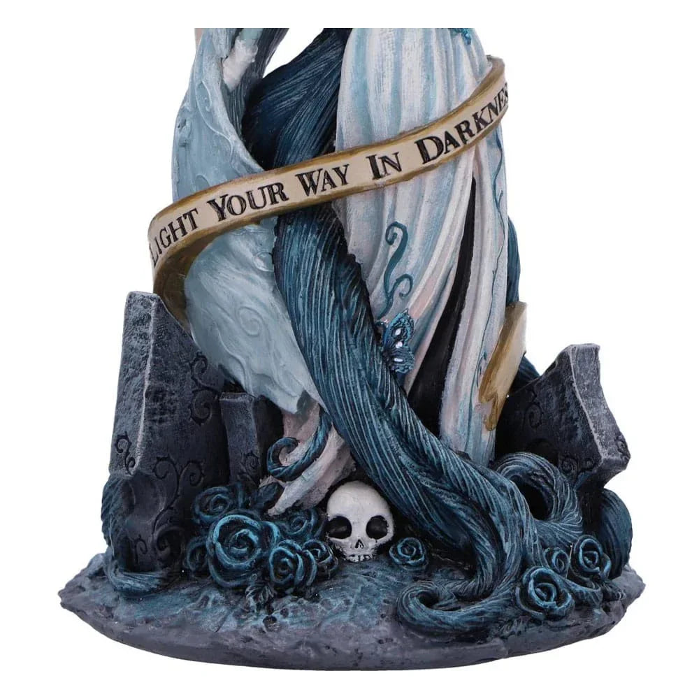 Corpse Bride Candle Holder med Candle Vow - 19 cm Nemesis Now