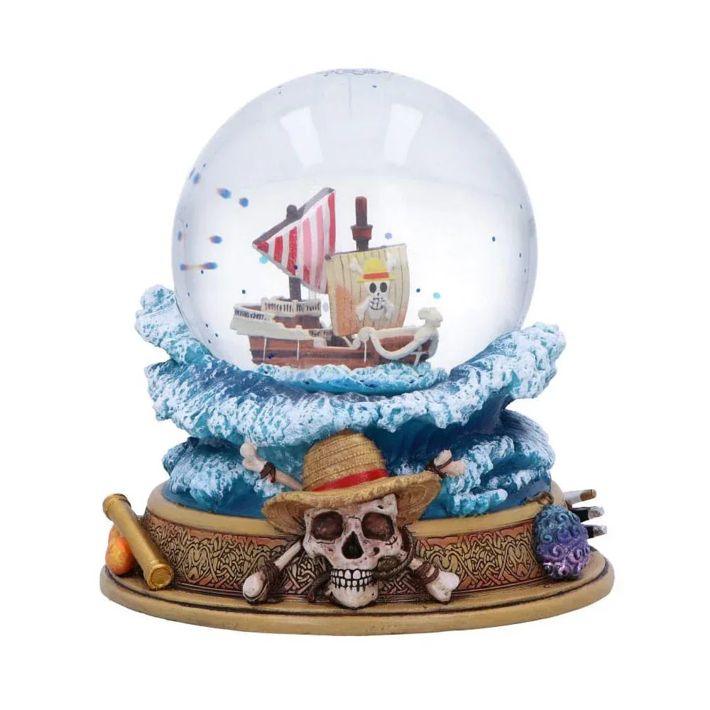 One Piece Snöglob Going Merry 17 cm - Fantastisk Samlarobjekt Nemesis Now