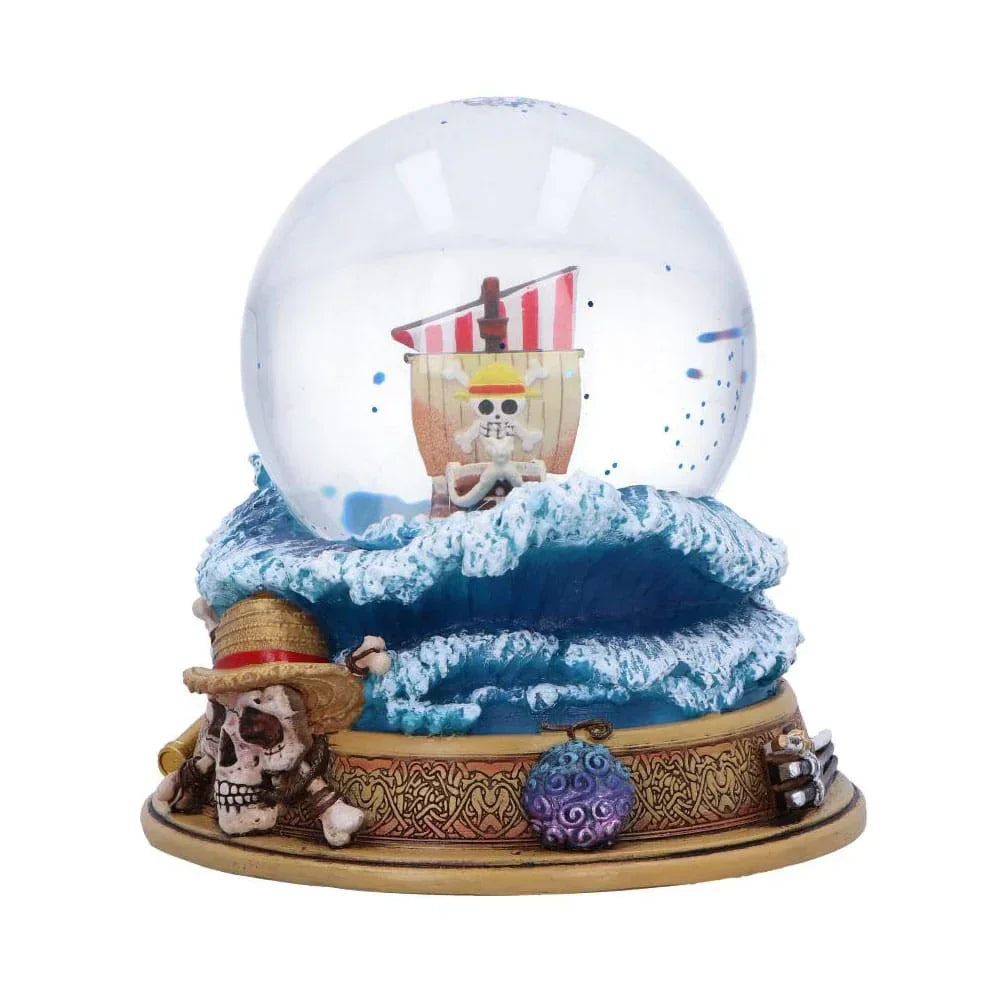 One Piece Snöglob Going Merry 17 cm - Fantastisk Samlarobjekt Nemesis Now