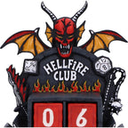 Stranger Things Perpetual Calendar Hellfire Club 15 cm Nemesis Now