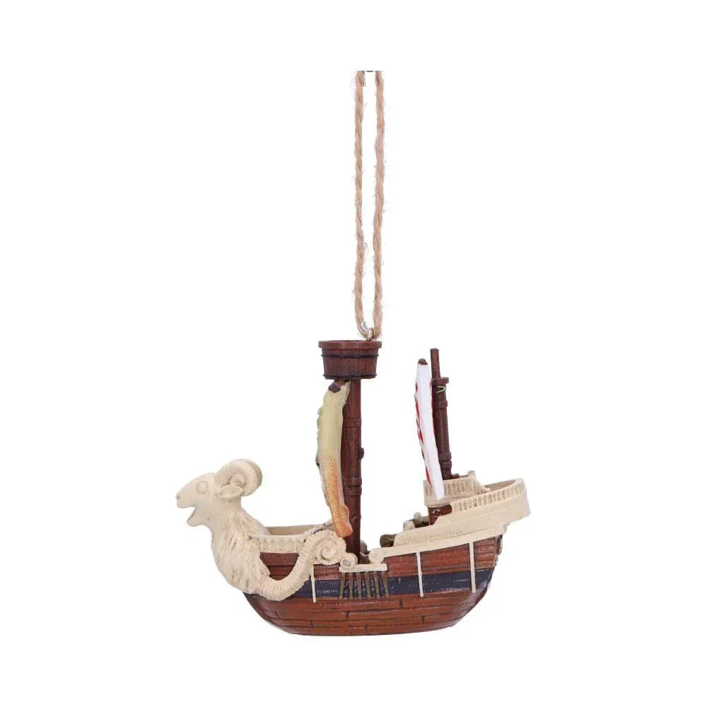 One Piece Hängande Träornament Going Merry 8 cm Nemesis Now