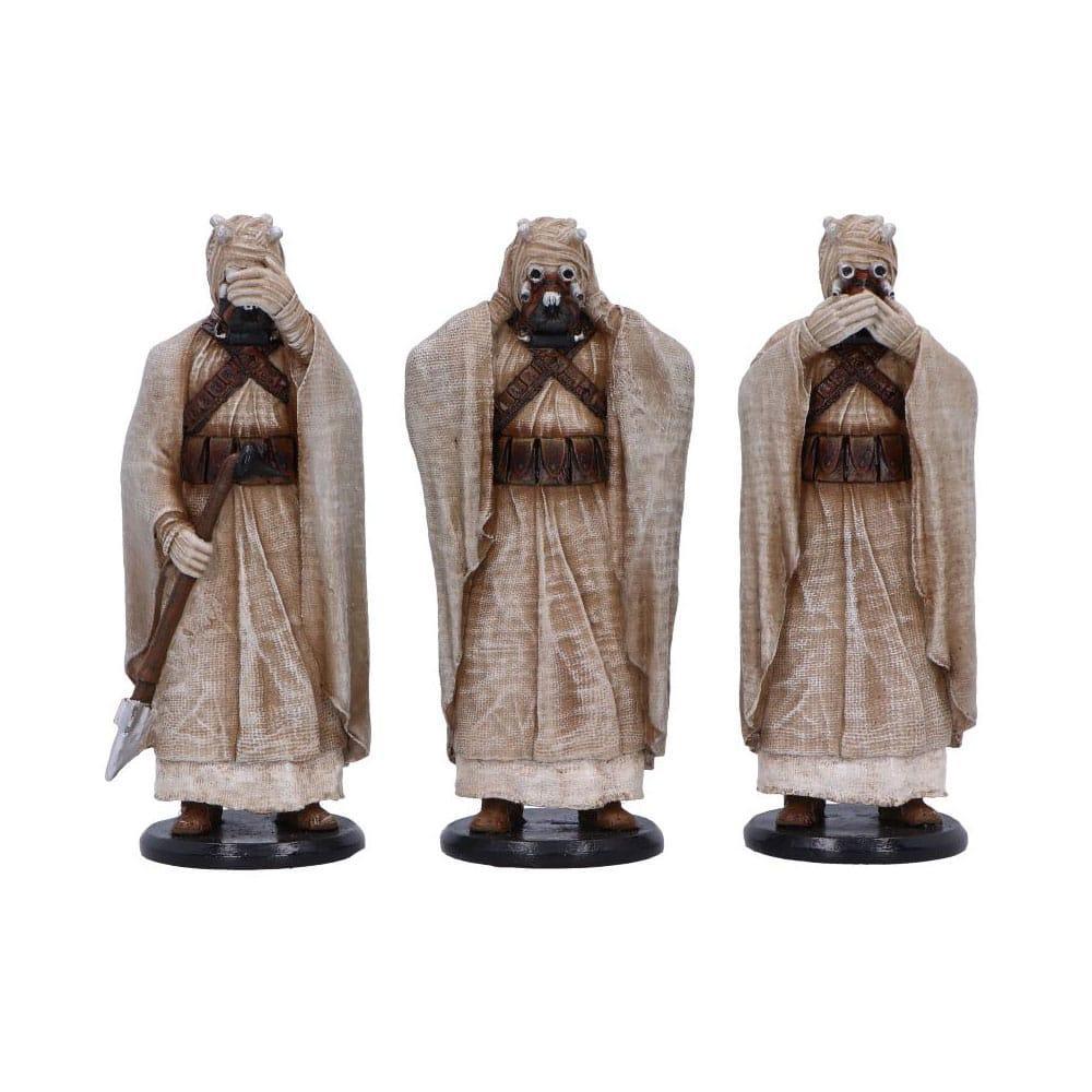 Original Stormtrooper Figur: Tre Visa Tusken Raiders 14 cm Nemesis Now