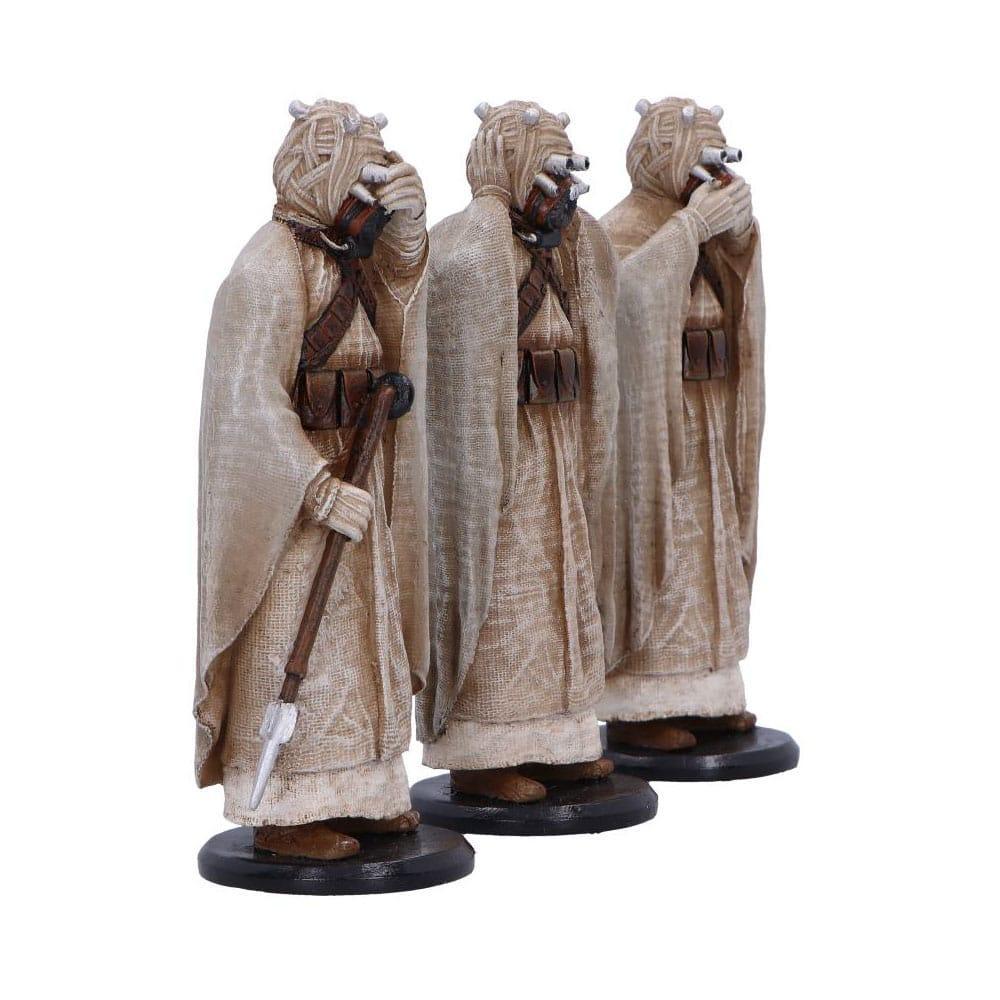 Original Stormtrooper Figur: Tre Visa Tusken Raiders 14 cm Nemesis Now
