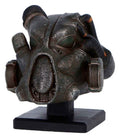 Fallout Hjälm X-01 10 cm - Detaljerad Miniversion i Högkvalitativt Resin