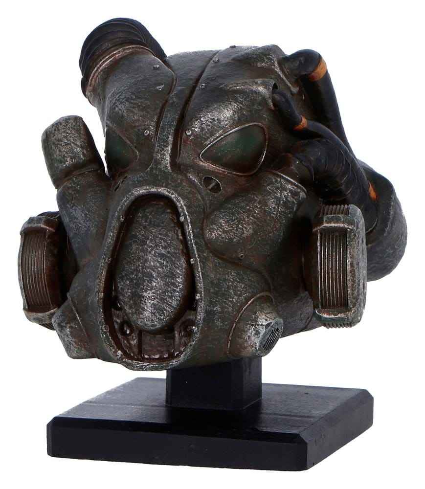 Fallout Hjälm X-01 10 cm - Detaljerad Miniversion i Högkvalitativt Resin