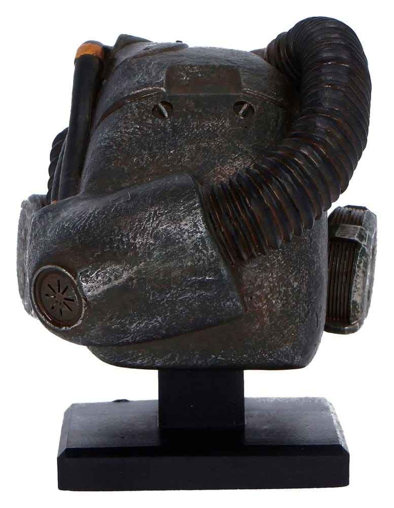 Fallout Hjälm X-01 10 cm - Detaljerad Miniversion i Högkvalitativt Resin