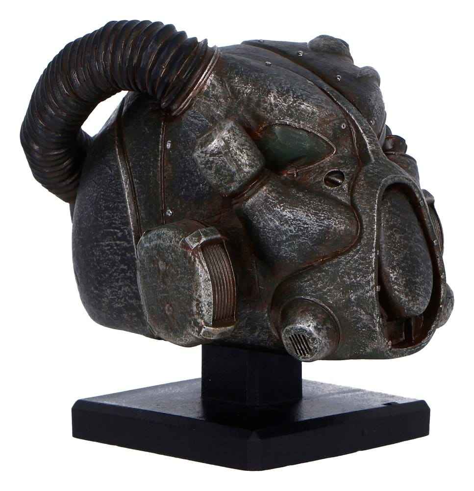 Fallout Hjälm X-01 10 cm - Detaljerad Miniversion i Högkvalitativt Resin