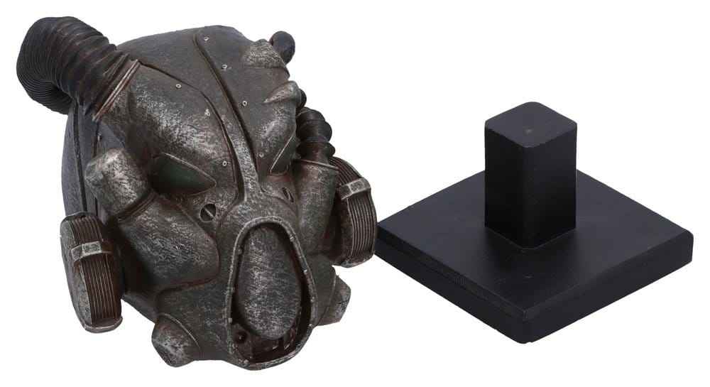 Fallout Hjälm X-01 10 cm - Detaljerad Miniversion i Högkvalitativt Resin