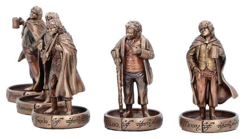 Lord of the Rings Mini Figuriner - Hobbits från Fylke, 7 cm