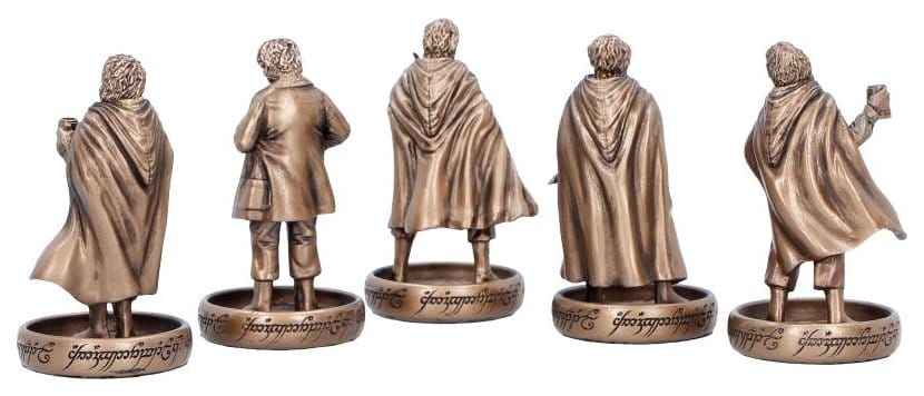 Lord of the Rings Mini Figuriner - Hobbits från Fylke, 7 cm
