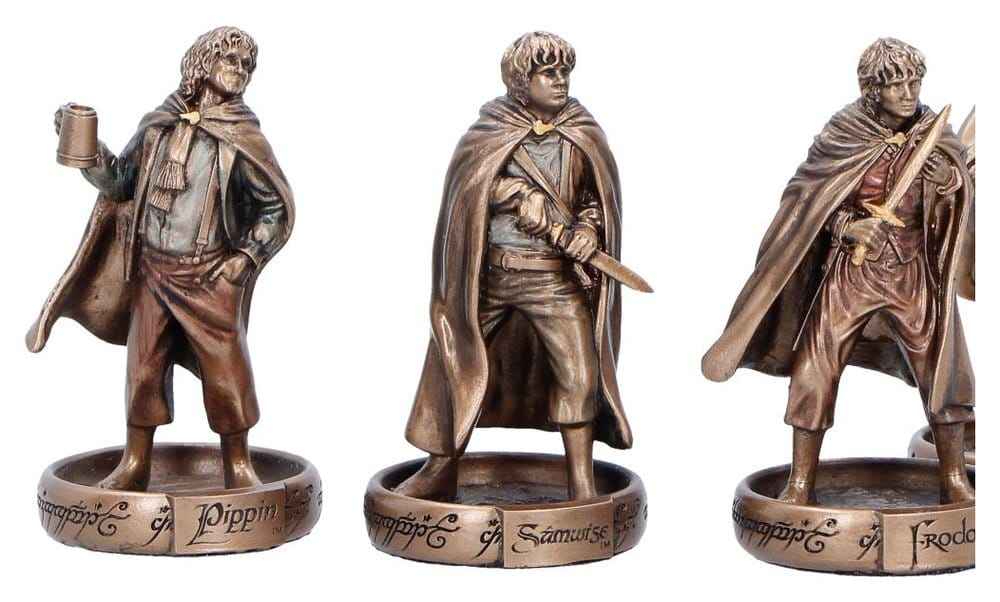Lord of the Rings Mini Figuriner - Hobbits från Fylke, 7 cm